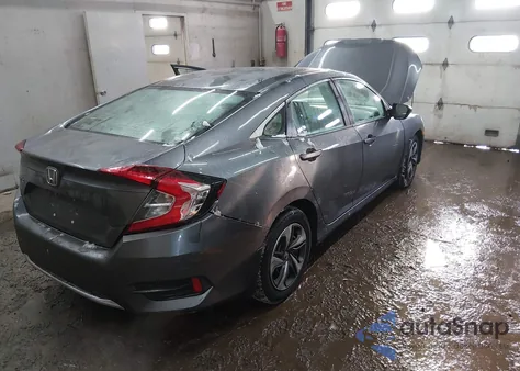 2019 Honda Civic Lx z USA, uszkodzony, nr VIN 19XFC2F66KE004704